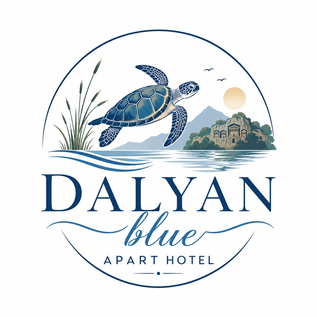 Dalyan Blue Apart Hotel logosu